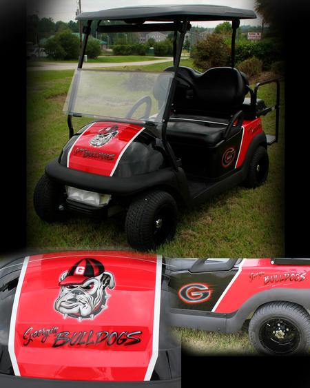 Steve Phipps - Georgia Bulldogs Cart